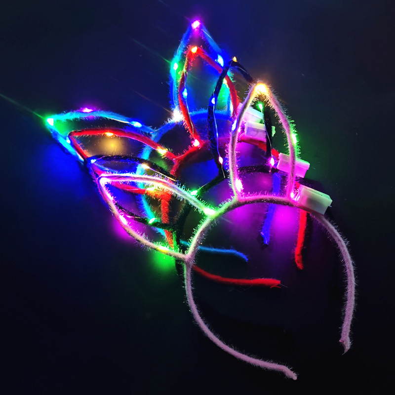 Christmas Luminous Headband Antlers Headband Magic Wand Children's Toys Wholesale Night Market Stall Push Small Gifts Christmas Luminous Headband Antlers Headband Magic Wand Children's Toys Wholesale Night Market Stall Push Small Gifts