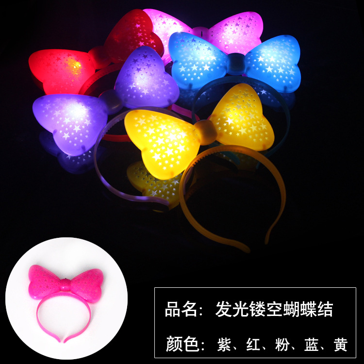 88 New Luminous Horn Antlers Crown Barrettes Bow Headdress Flash Fluorescent Toy Batch Luminous Antlers 88 New Luminous Horn Antlers Crown Barrettes Bow Headdress Flash Fluorescent Toy Batch Luminous Antlers