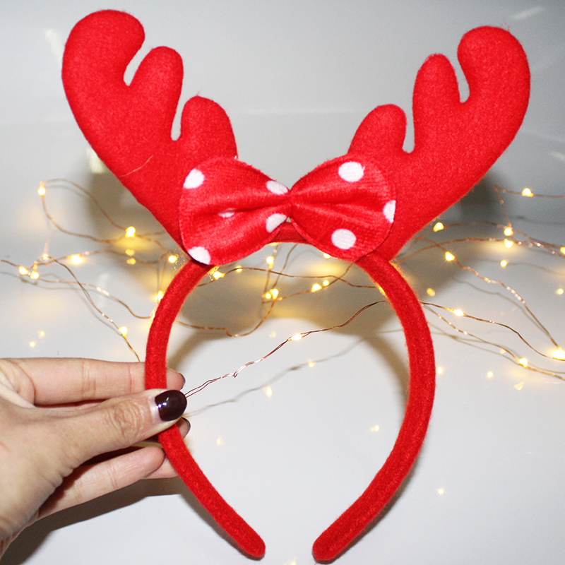 Christmas Head Band Internet Celebrity Luminous Antlers Headband Christmas Headwear Antler Barrettes Creative Headdress Push Small Gift Christmas Head Band Internet Celebrity Luminous Antlers Headband Christmas Headwear Antler Barrettes Creative Headdress Push Small Gift