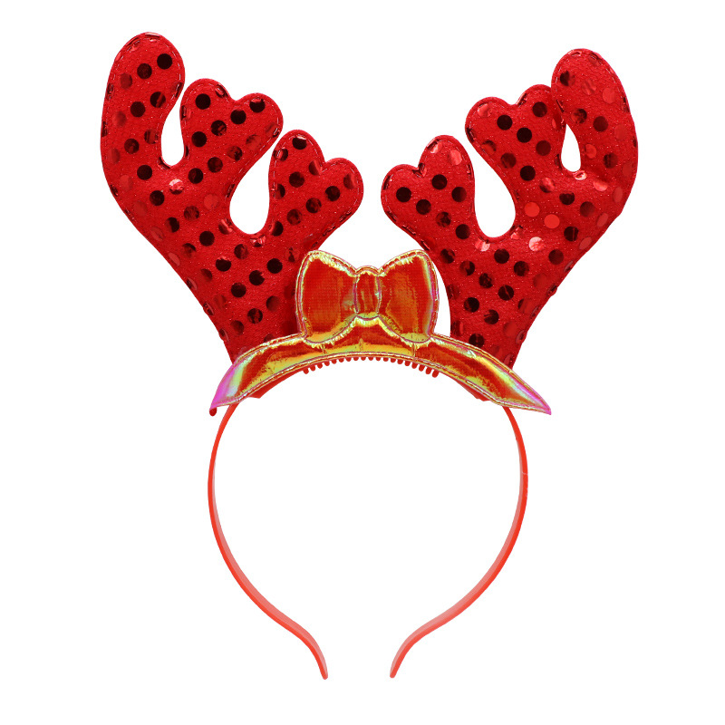  Antlers Factory Direct Sales Concert Cheering Props Luminous Headband Headdress Wholesale Stall Toys Luminous Antlers