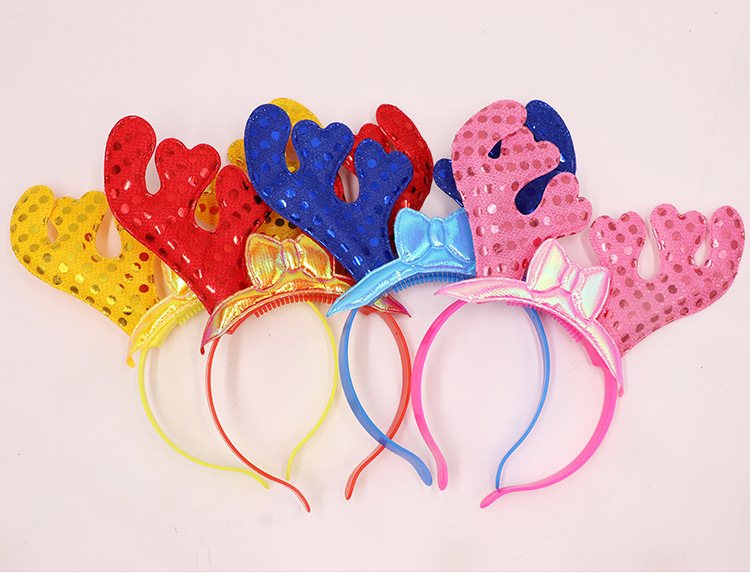 Antlers Factory Direct Sales Concert Cheering Props Luminous Headband Headdress Wholesale Stall Toys Luminous Antlers Antlers Factory Direct Sales Concert Cheering Props Luminous Headband Headdress Wholesale Stall Toys Luminous Antlers