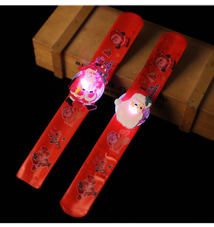 Christmas Decorations Adults and Children Dress up Christmas Luminous Head Buckle Luminous Headband Antlers Headband Christmas Hat