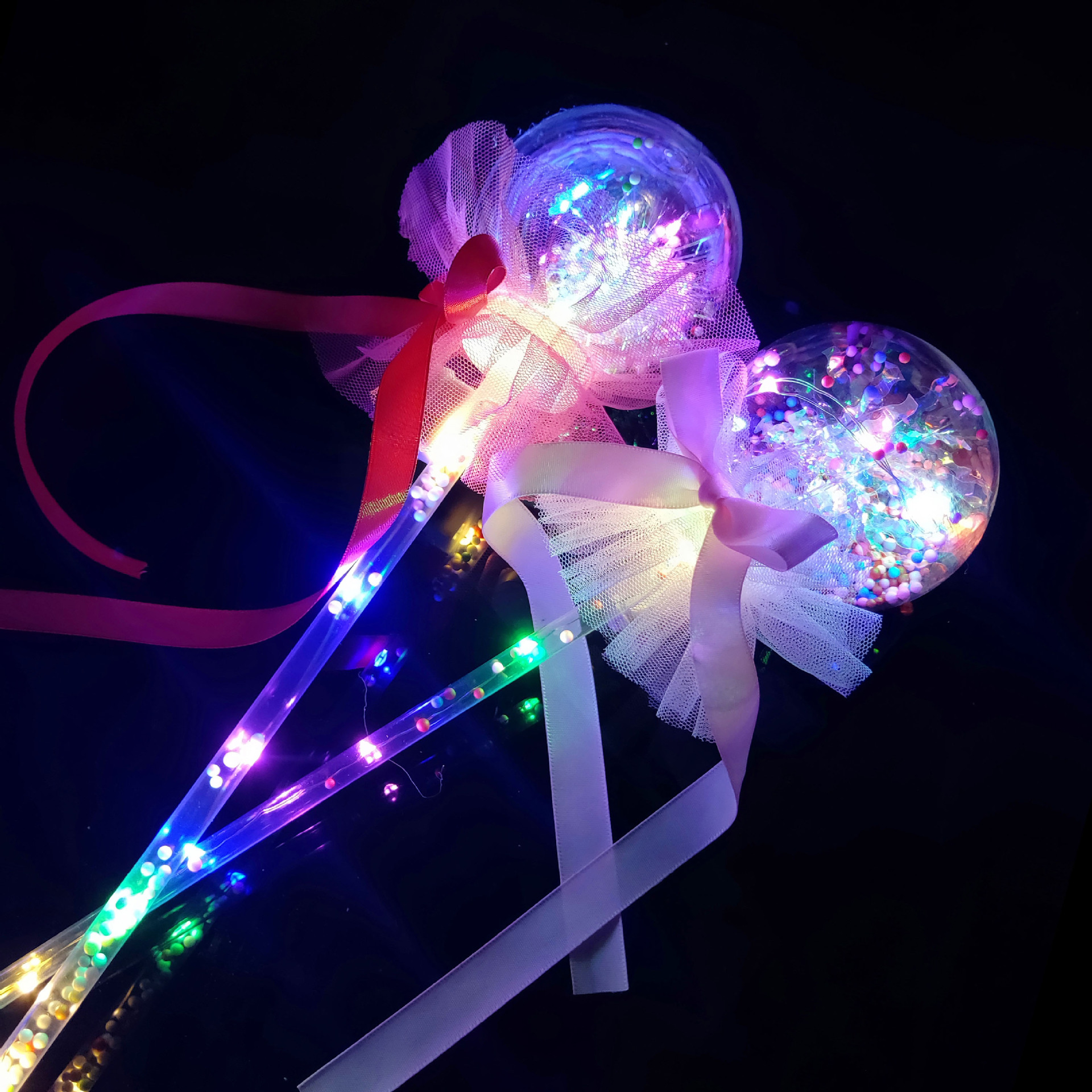 New Flash Magic Wand Glow Stick Children's Luminous Toys Stall Drainage luminous toys