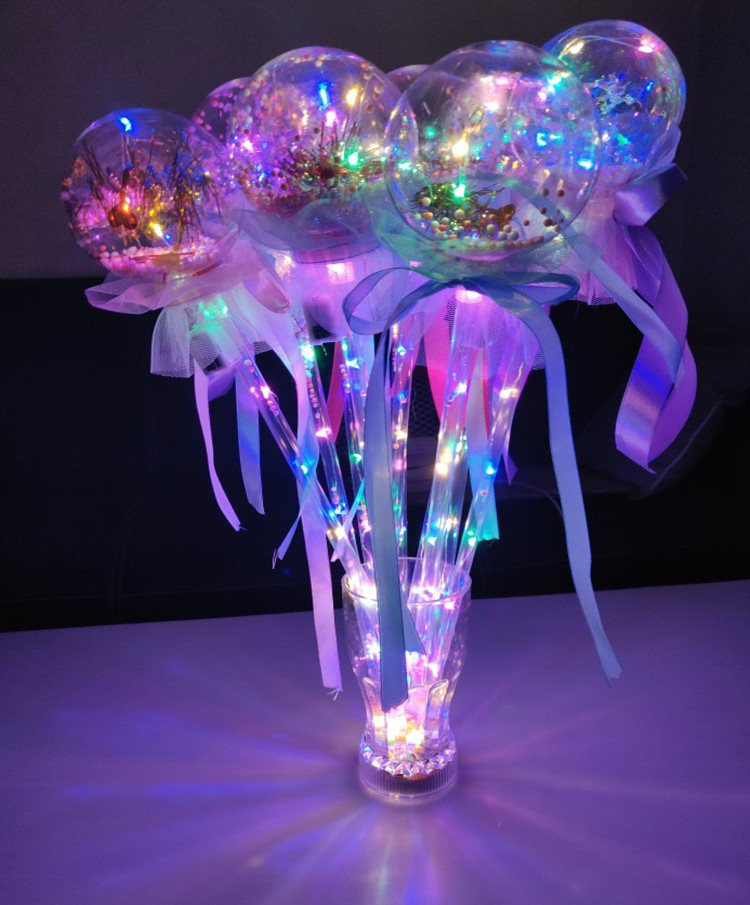 Stall Products New Bounce Ball Fairy Glow Stick Bounce Ball Baseball Bat Children's Luminous Toys Magic Wand Wholesale Stall Products New Bounce Ball Fairy Glow Stick Bounce Ball Baseball Bat Children's Luminous Toys Magic Wand Wholesale