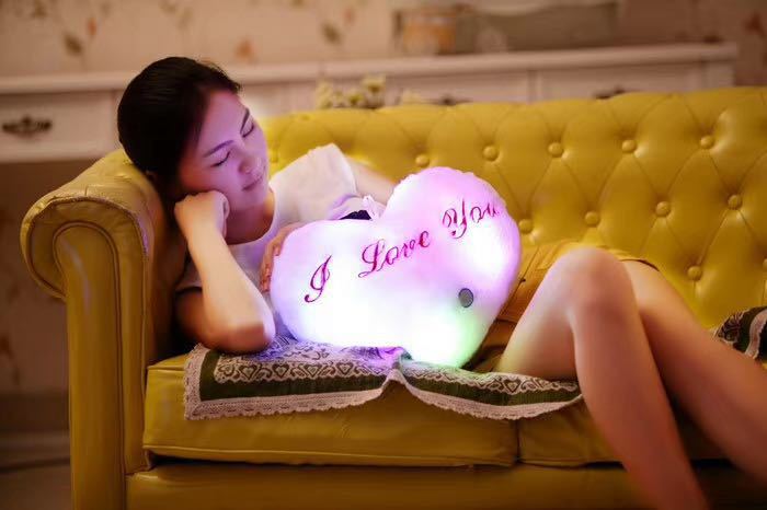 Customized Creative Glow Colorful FivePointed Star Pillow Valentine's Day Plush Toy Girls' Gifts Whole Customized Creative Glow Colorful FivePointed Star Pillow Valentine's Day Plush Toy Girls' Gifts Whole