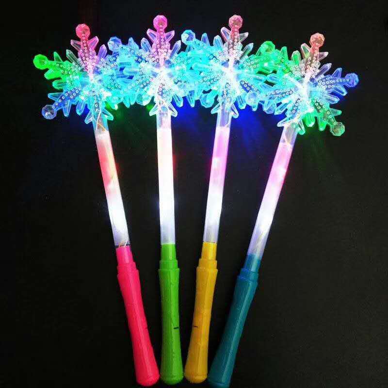 Factory Wholesale Luminous Colorful Five-Pointed Star Light Stick Glow Stick Concert Night Market Stall Hot Sale Luminous Toys