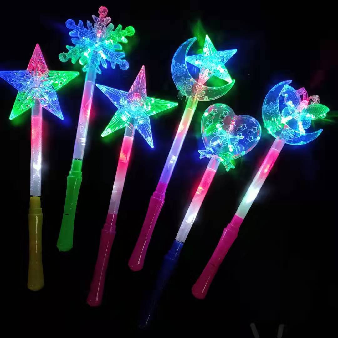 Factory Wholesale Luminous Colorful Five-Pointed Star Light Stick Glow Stick Concert Night Market Stall Hot Sale Luminous Toys Factory Wholesale Luminous Colorful Five-Pointed Star Light Stick Glow Stick Concert Night Market Stall Hot Sale Luminous Toys