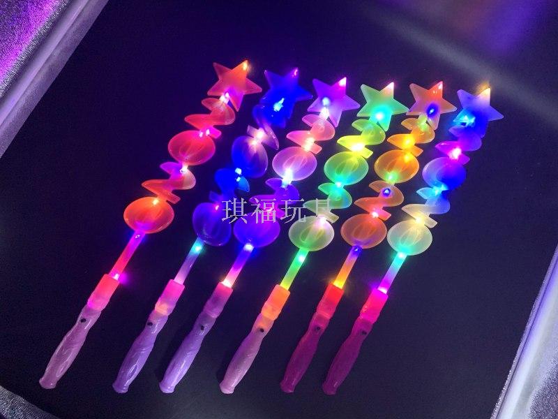 Booth hot style 2020 magic glow stick New Year&#039;s eve stick LED glow stick children&#039;s toy flash stick
