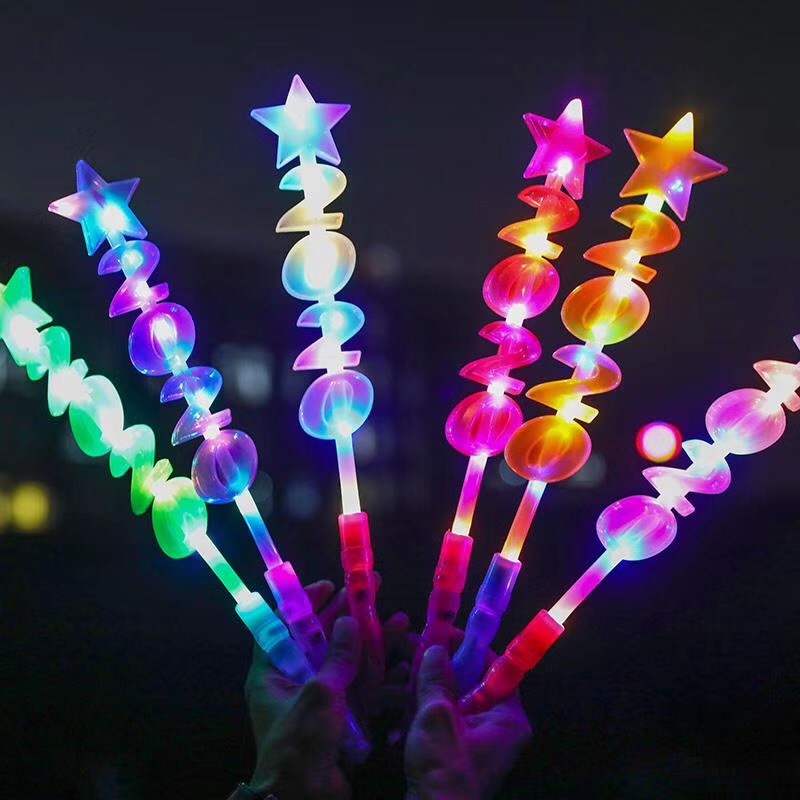 Booth hot style 2020 magic glow stick New Year's eve stick LED glow stick children's toy flash stick Booth hot style 2020 magic glow stick New Year's eve stick LED glow stick children's toy flash stick