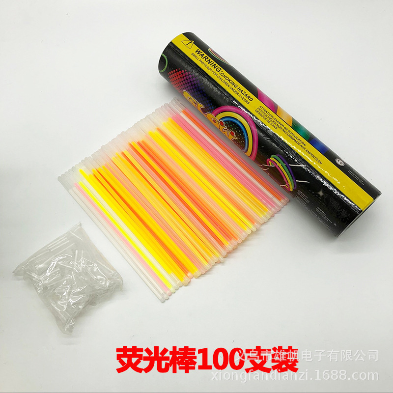 Douyin Online Influencer Light Stick Glow Stick Bracelet Light Stick Stall Night Market Products Luminous Toys Cheering Props