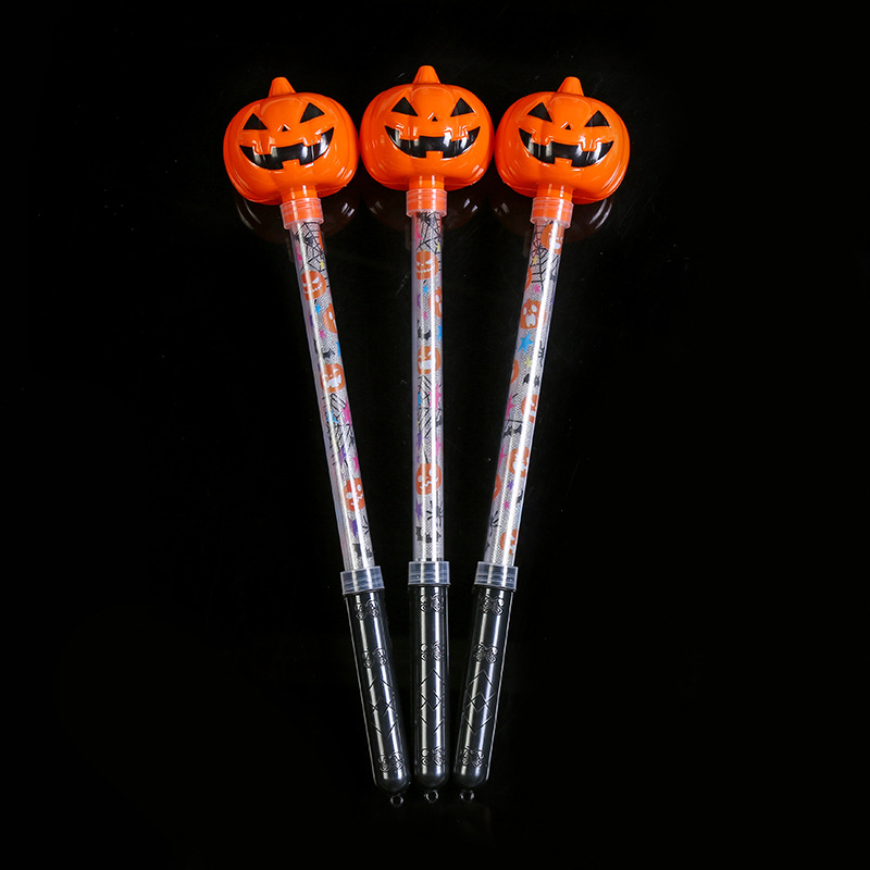 2021 Popular Party Ghost Head Glow Stick Ghost Festival Light-Emitting Pumpkin Light Stick Plastic Toy Creative Wholesale 2021 Popular Party Ghost Head Glow Stick Ghost Festival Light-Emitting Pumpkin Light Stick Plastic Toy Creative Wholesale