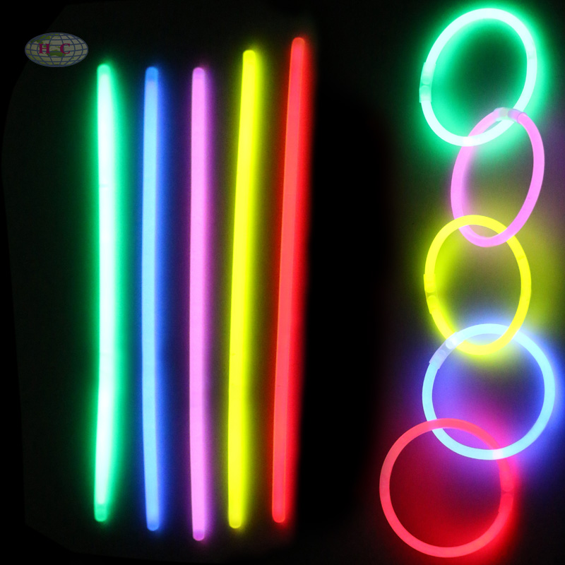 Our silver bar glow stick bracelets noctilucent stick concert flash toys factory direct sale