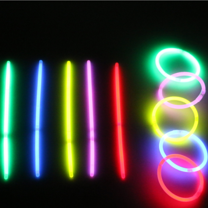 Our silver bar glow stick bracelets noctilucent stick concert flash toys factory direct sale Our silver bar glow stick bracelets noctilucent stick concert flash toys factory direct sale