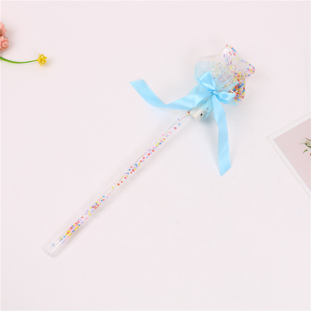 LED Flash Bounce Ball Glow Stick Children&#039;s Luminous Toys Stall Drainage Bounce Ball Magic Starry Sky Stick