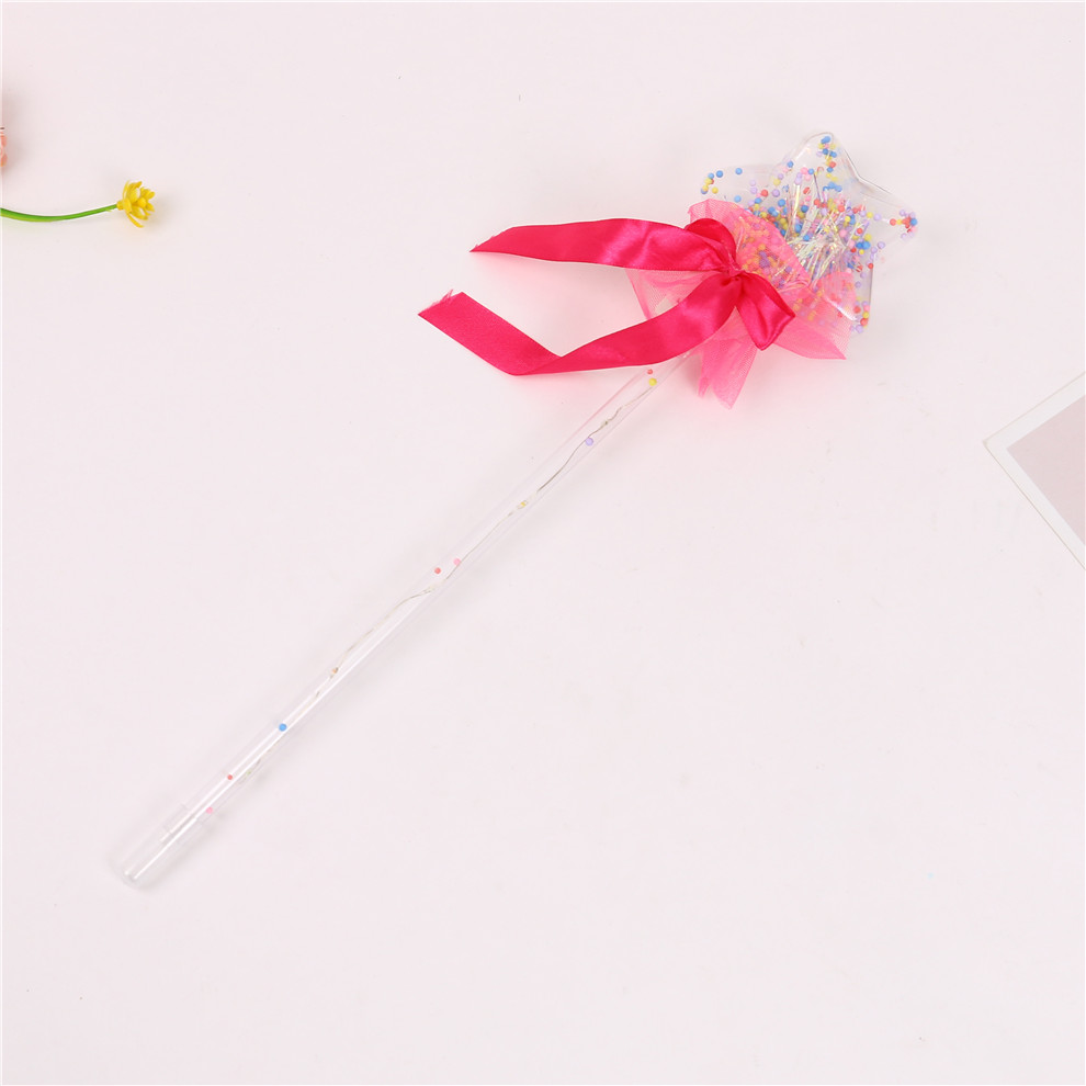 LED Flash Bounce Ball Glow Stick Children&#039;s Luminous Toys Stall Drainage Bounce Ball Magic Starry Sky Stick