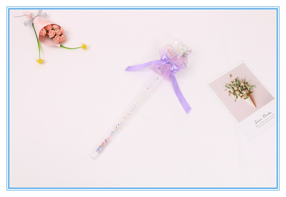 LED Flash Bounce Ball Glow Stick Children's Luminous Toys Stall Drainage Bounce Ball Magic Starry Sky Stick