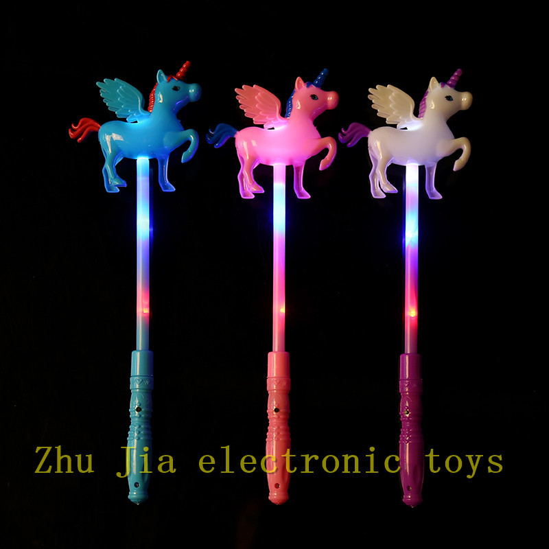 Unicorn Glow Stick Led Luminous Toy Pegasus Bar Party Festival 2020 Stall Hot Sale