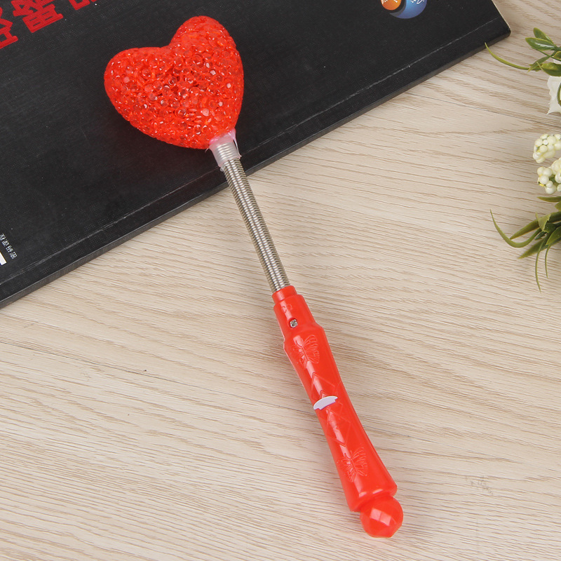 Concert cheering props romantic confession night luminous roses small rice stick LED glow stick