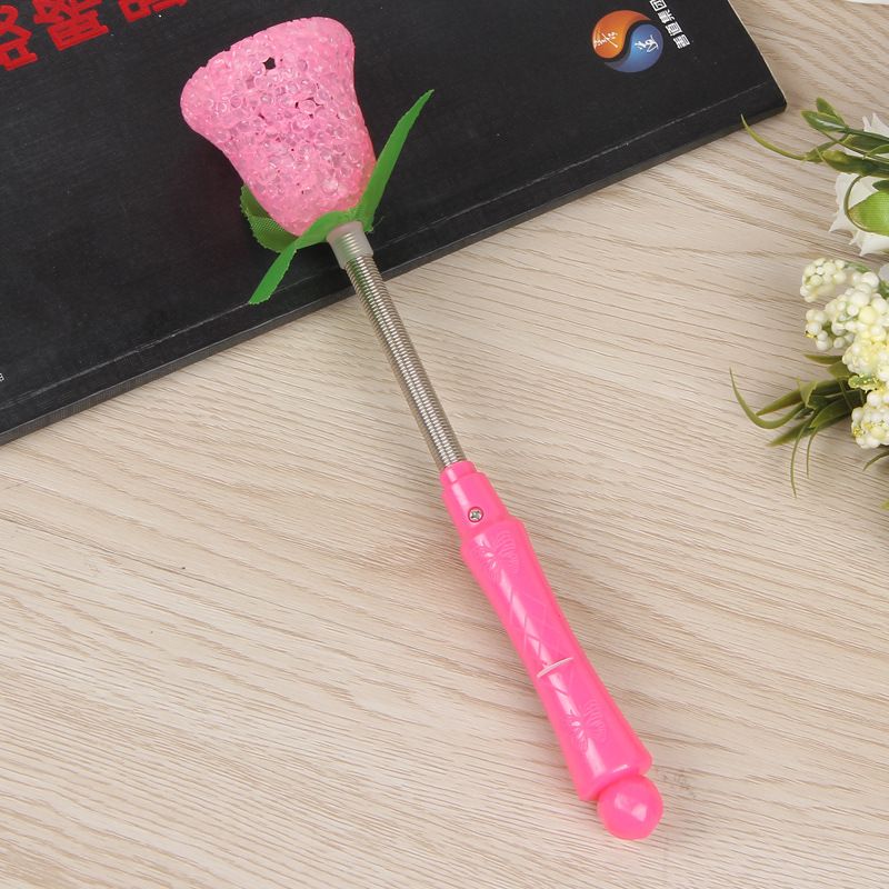 Concert cheering props romantic confession night luminous roses small rice stick LED glow stick