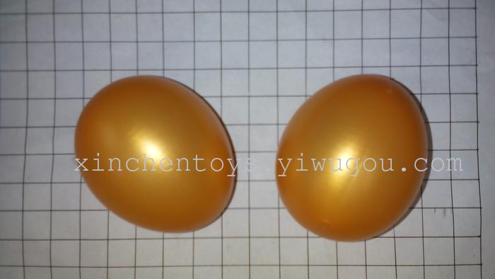 Simulation golden egg children's toys, pet supplies props Easter eggs Simulation golden egg children's toys, pet supplies props Easter eggs