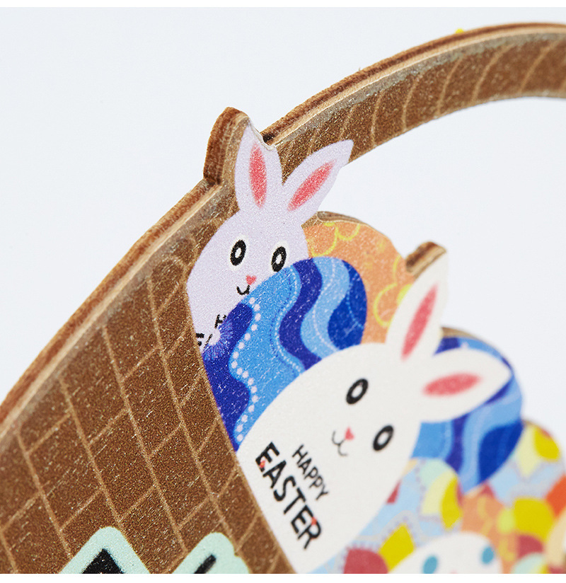 Amazon Hot Easter Wooden Decorative Ornaments Home Printing Easter Egg Basket Party Decorations Amazon Hot Easter Wooden Decorative Ornaments Home Printing Easter Egg Basket Party Decorations