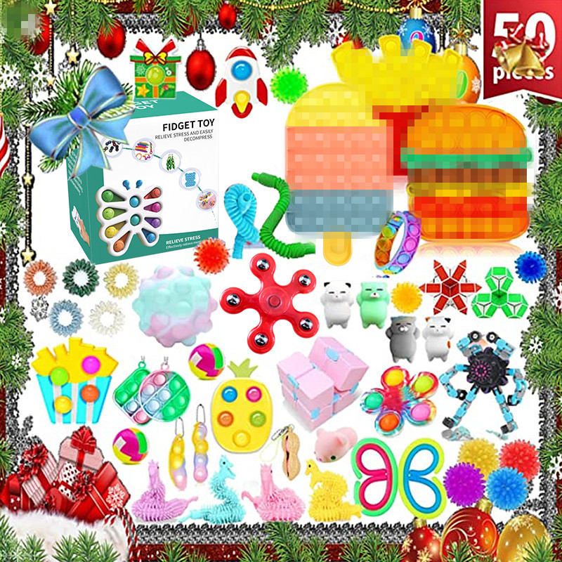 Decompression Toy Set Cross-Border DIY Rubik&#039;s Cube Dice Rat Killer Pioneer Puzzle Egg Rabbit Easter Egg Toy