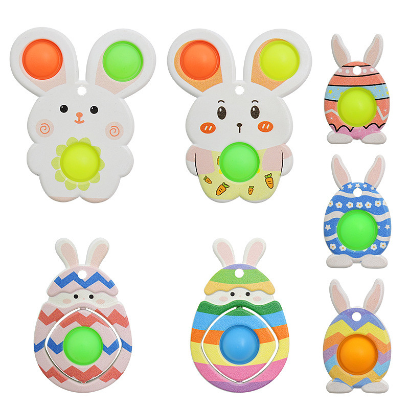 Decompression Toy Set Cross-Border DIY Rubik's Cube Dice Rat Killer Pioneer Puzzle Egg Rabbit Easter Egg Toy