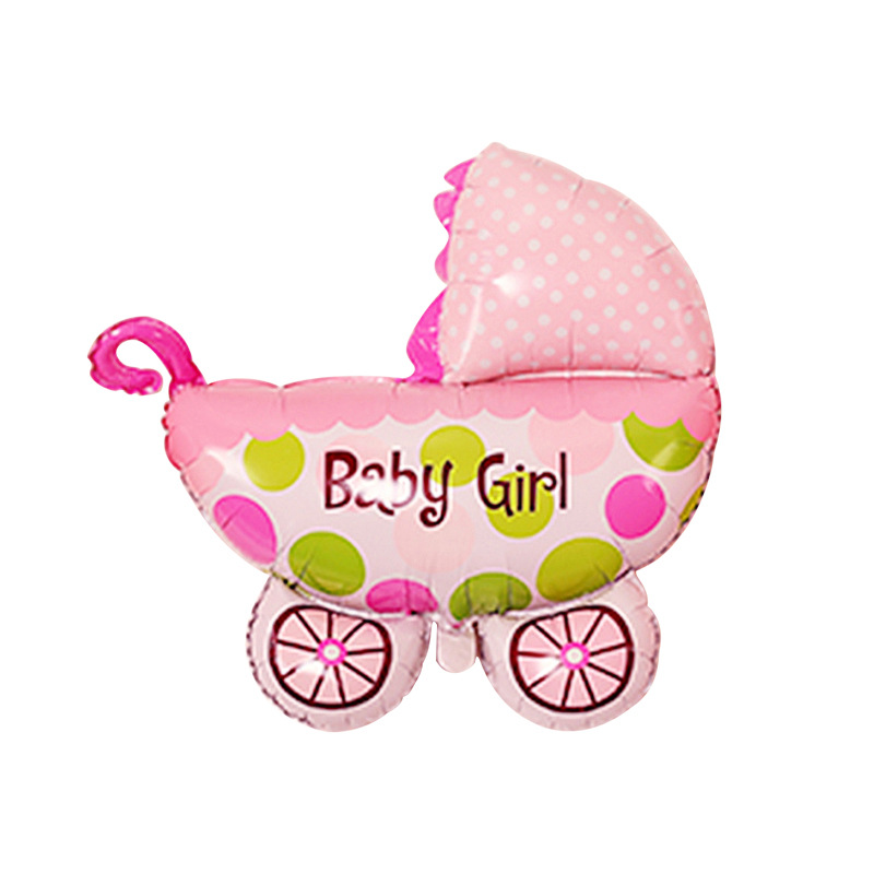 Baby Full-Year Birthday Decorative Balloon Crown Number Shaped Aluminum Foil Balloon Set Baby Boy and Baby Girl Balloon Combo Wholesale