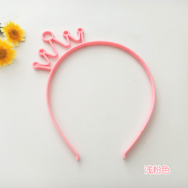 Factory Primary Supply Happy Birthday Children's Cartoon Crown Happy Birthday Hairband Headband Wholesale