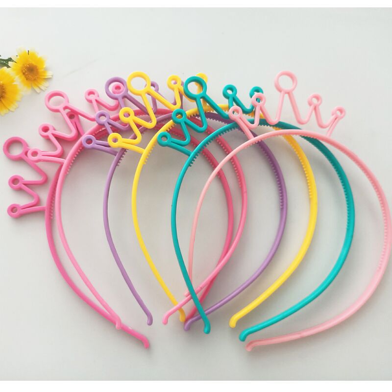 Factory Primary Supply Happy Birthday Children's Cartoon Crown Happy Birthday Hairband Headband Wholesale