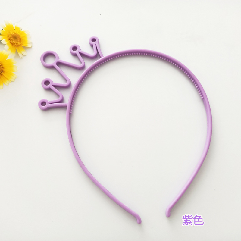 Factory Primary Supply Happy Birthday Children's Cartoon Crown Happy Birthday Hairband Headband Wholesale