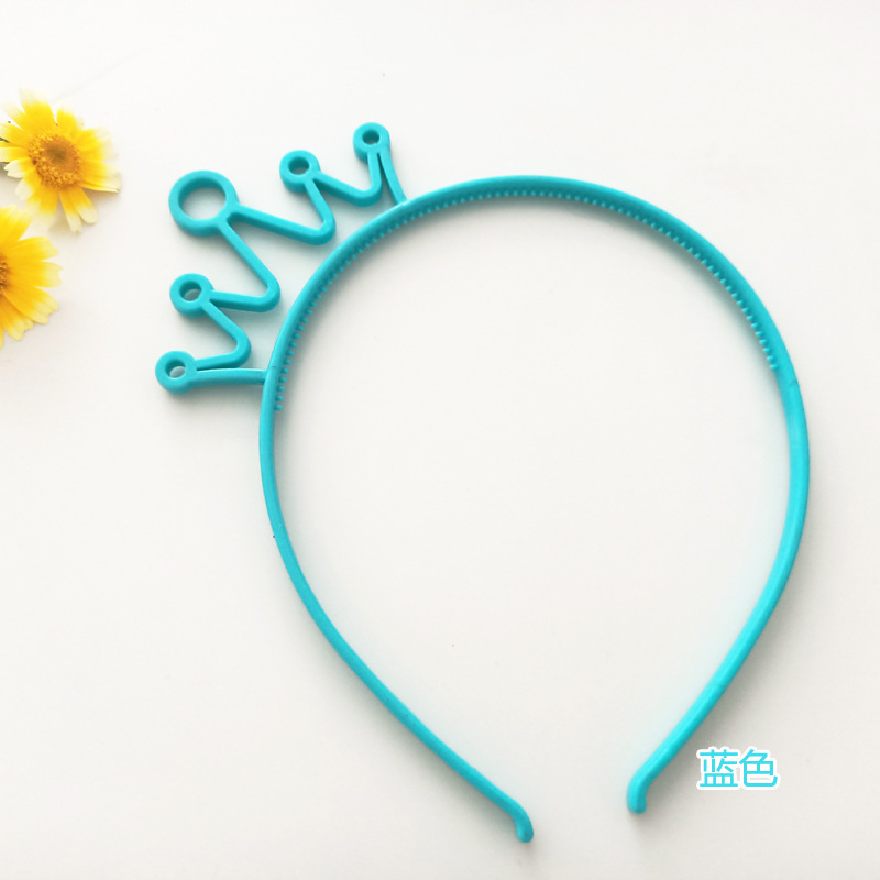 Factory Primary Supply Happy Birthday Children's Cartoon Crown Happy Birthday Hairband Headband Wholesale