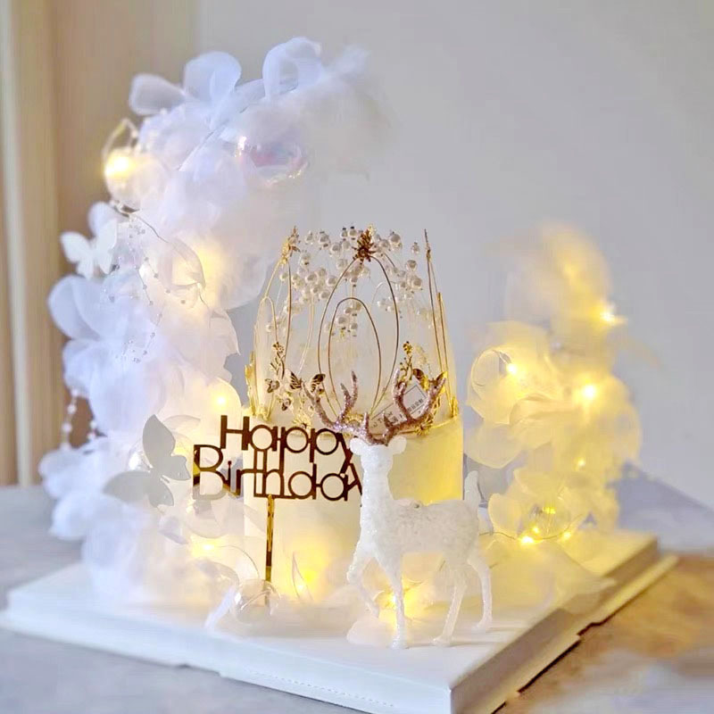 Internet Celebrity Feather Moon Boat Cake Stand Grenadine Goddess Crown Birthday Plug-in Components Valentine's Day Dessert Table Baking Decoration Internet Celebrity Feather Moon Boat Cake Stand Grenadine Goddess Crown Birthday Plug-in Components Valentine's Day Dessert Table Baking Decoration