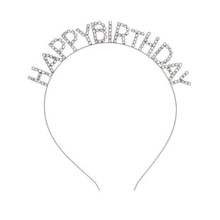Birthday Party Headband It's My Birthday Dripping Rainbow Birthday Headband Birthday Crown Headdress