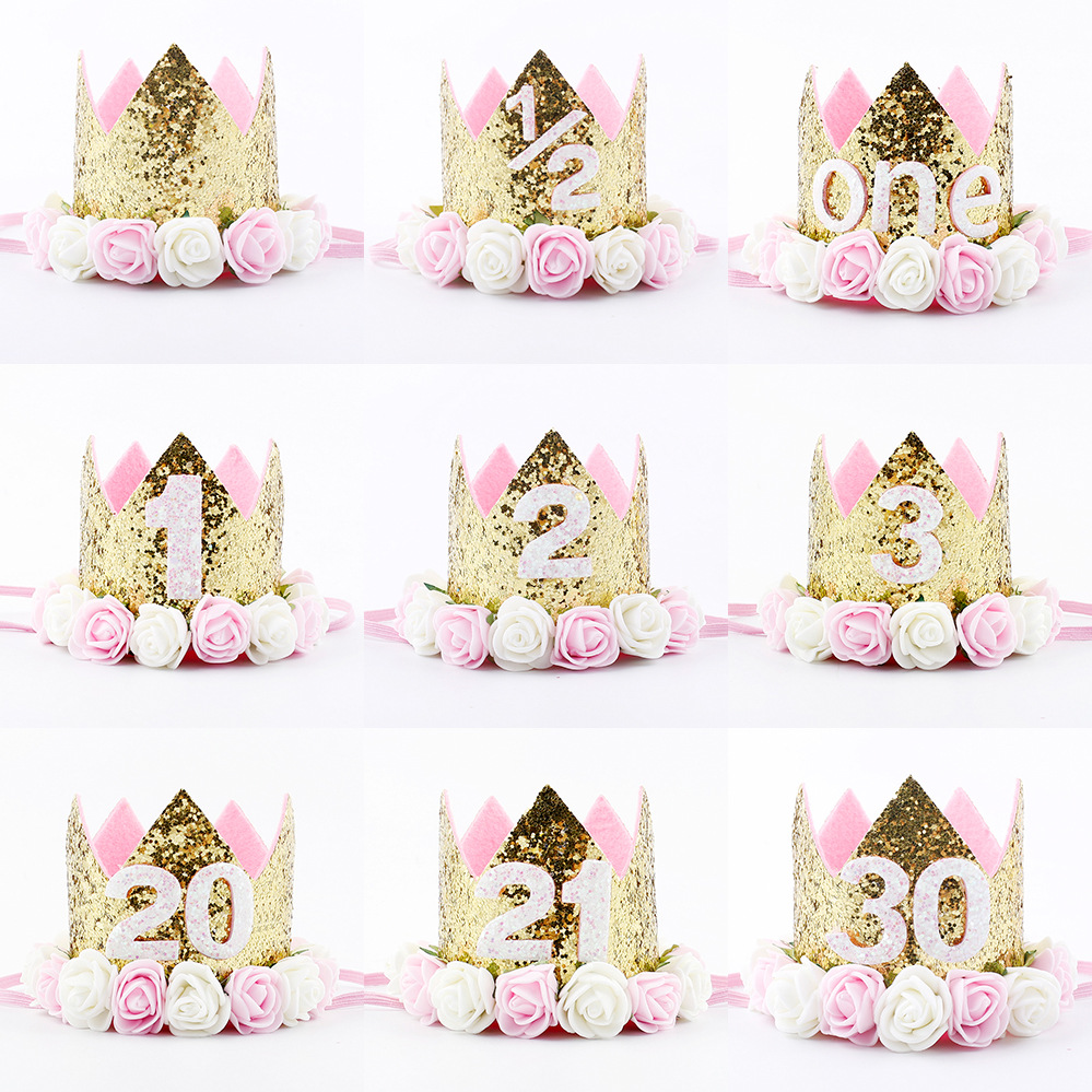 2017 New Children's Flower Crown Hair Band Baby Birthday Party Performance Photo Headdress Spot Whole 2017 New Children's Flower Crown Hair Band Baby Birthday Party Performance Photo Headdress Spot Whole