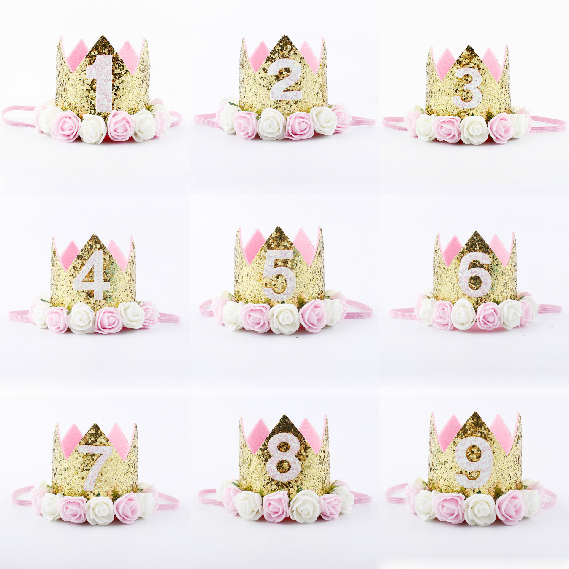 2017 New Children's Flower Crown Hair Band Baby Birthday Party Performance Photo Headdress Spot Whole 2017 New Children's Flower Crown Hair Band Baby Birthday Party Performance Photo Headdress Spot Whole