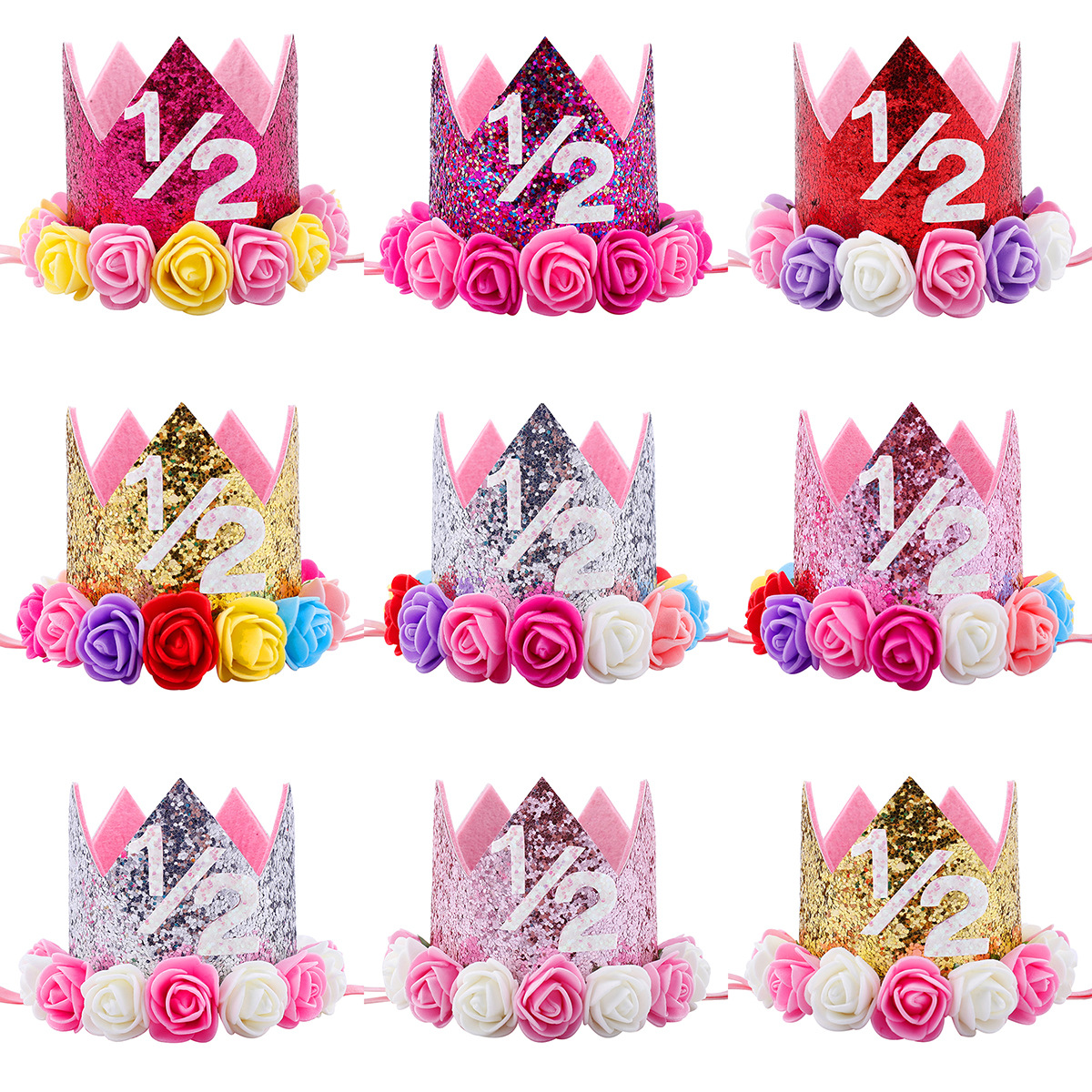 2017 New Children's Flower Crown Hair Band Baby Birthday Party Performance Photo Headdress Spot Whole 2017 New Children's Flower Crown Hair Band Baby Birthday Party Performance Photo Headdress Spot Whole