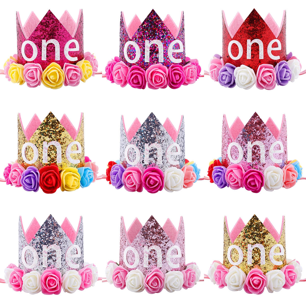 2017 New Children's Flower Crown Hair Band Baby Birthday Party Performance Photo Headdress Spot Whole 2017 New Children's Flower Crown Hair Band Baby Birthday Party Performance Photo Headdress Spot Whole