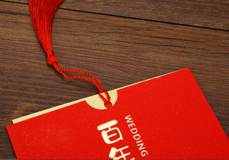 Factory Direct Supply Romantic Wedding Ceremony Wedding Invitation Wedding Invitations And Announcements Customized Chinese Style Invitation Card Wedding Invitation Factory Direct Supply Romantic Wedding Ceremony Wedding Invitation Wedding Invitations And Announcements Customized Chinese Style Invitation Card Wedding Invitation