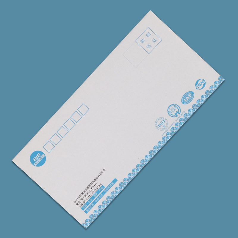 Invitations  and Western Style Window Sticker White Kraft Paper Envelope with Logo Greeting Card Invitation