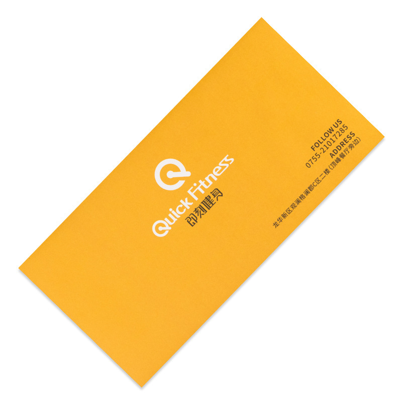 Invitations  and Western Style Window Sticker White Kraft Paper Envelope with Logo Greeting Card Invitation