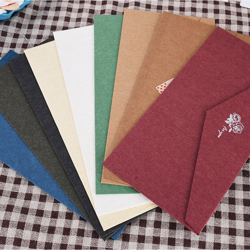 Retro Gilding Envelope Business Invitation Decoration Blank No. 5 DL Envelope Invitations