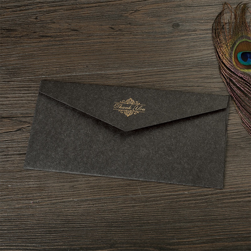 Retro Gilding Envelope Business Invitation Decoration Blank No. 5 DL Envelope Invitations