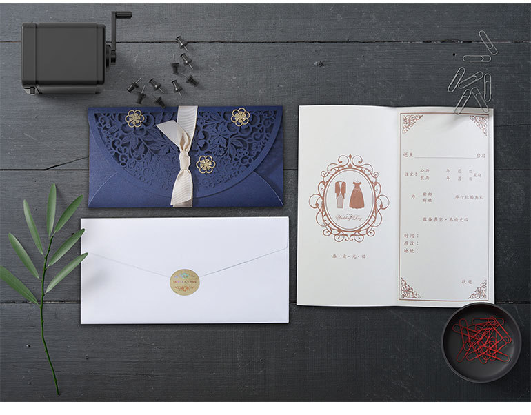 Yucai Wedding Wedding Invitations and Announcements Wedding Invitation European Golden Invitation Laser Invitations Yucai Wedding Wedding Invitations and Announcements Wedding Invitation European Golden Invitation Laser Invitations