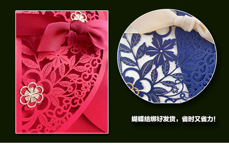 Yucai Wedding Wedding Invitations and Announcements Wedding Invitation European Golden Invitation Laser Invitations Yucai Wedding Wedding Invitations and Announcements Wedding Invitation European Golden Invitation Laser Invitations