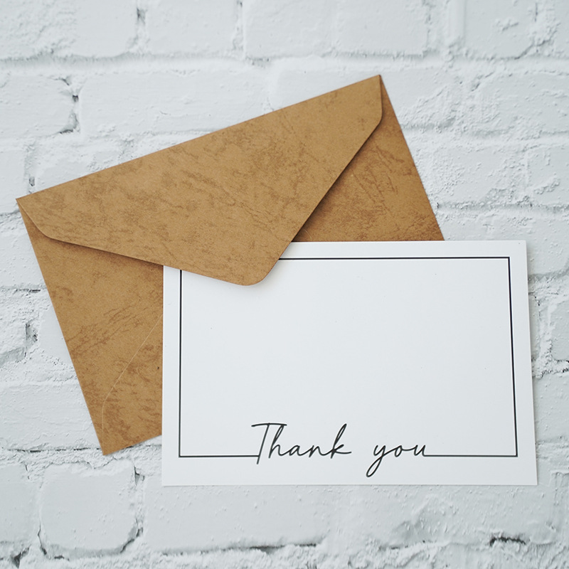 Retro Customizable Customized Special Paper Imitation Han Song 120G Postcard Invitation Matching Invitations