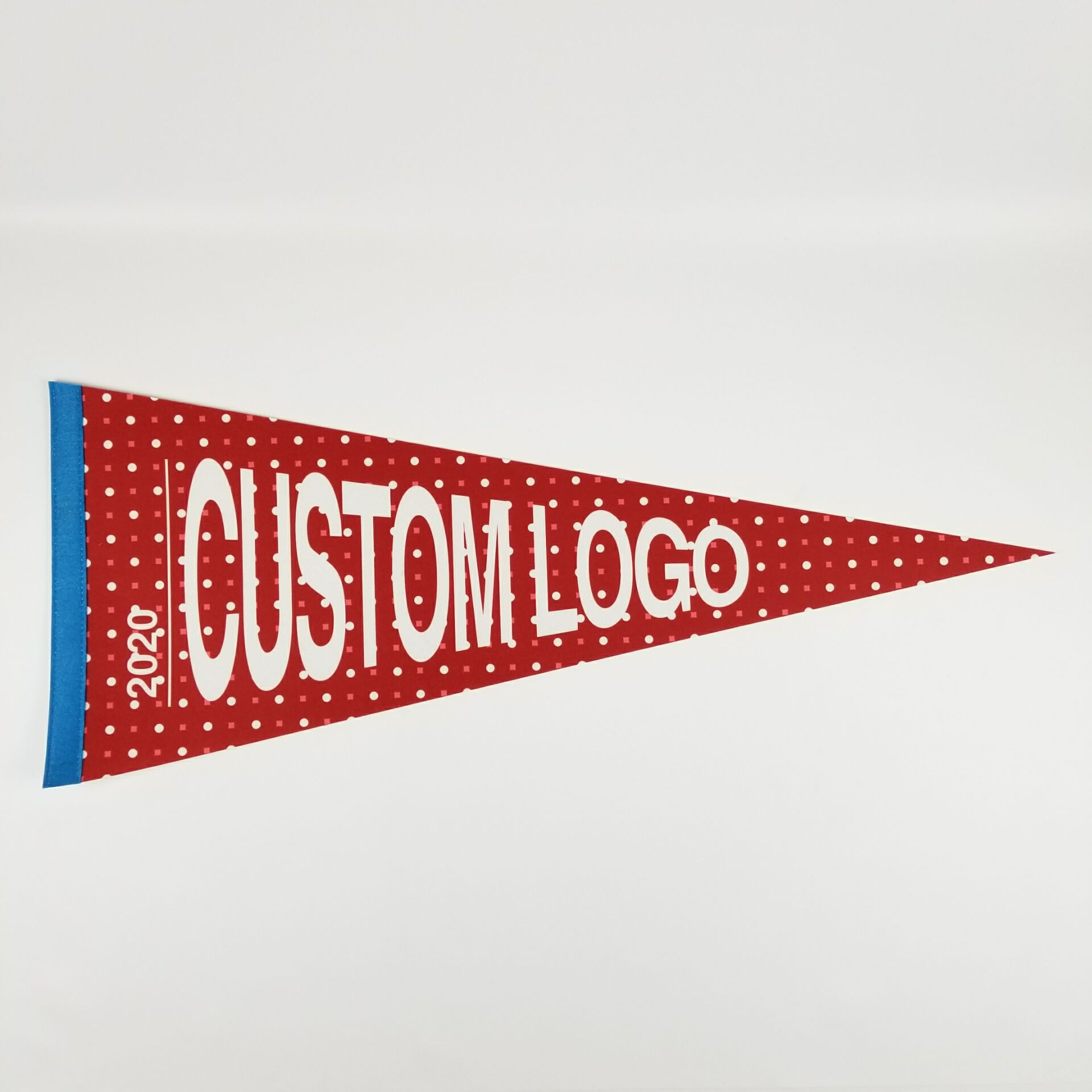 Felt Pennant Single-Sided Sublimation Printing Colorful Flags without Minimum Triangle Flag