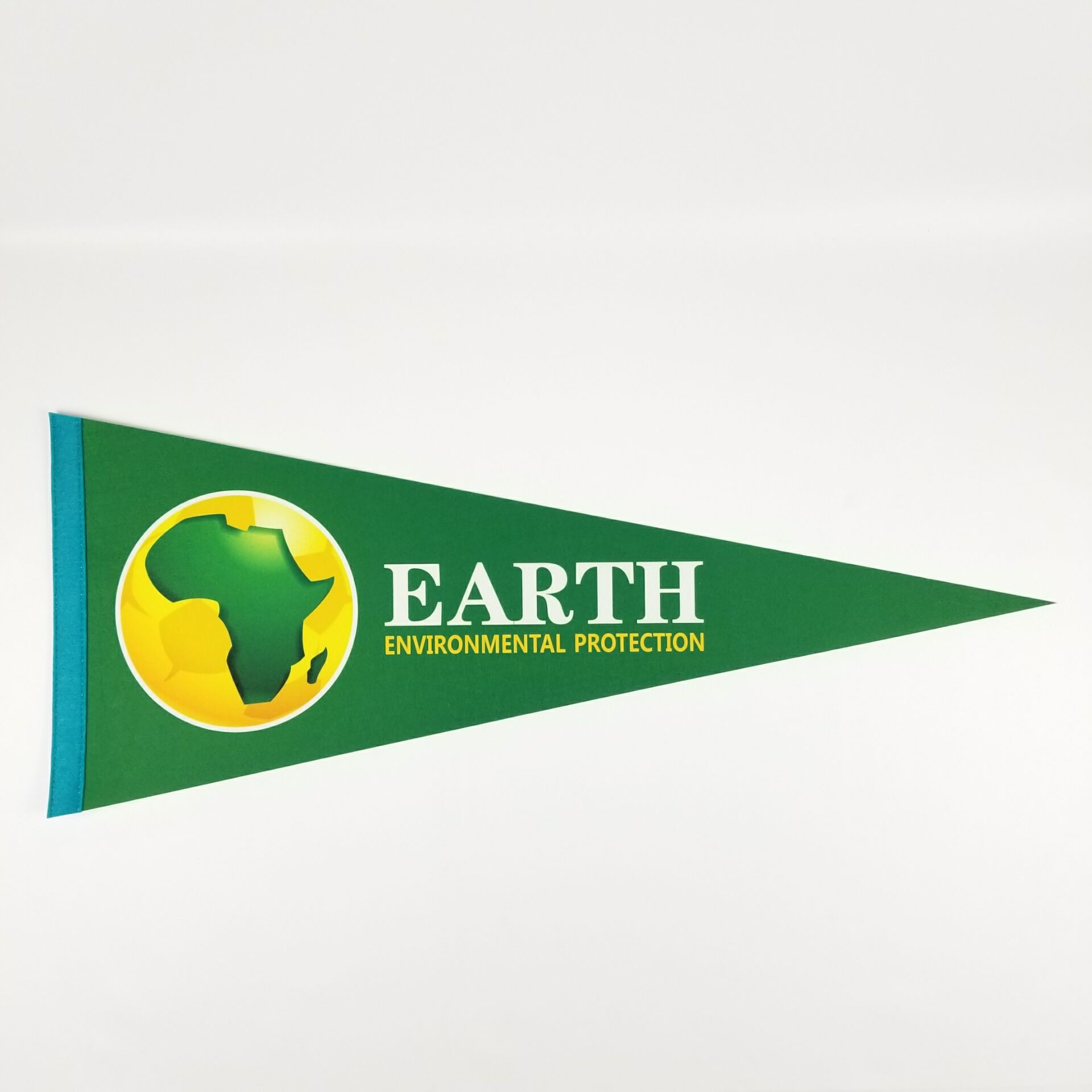 Felt Pennant Single-Sided Sublimation Printing Colorful Flags without Minimum Triangle Flag