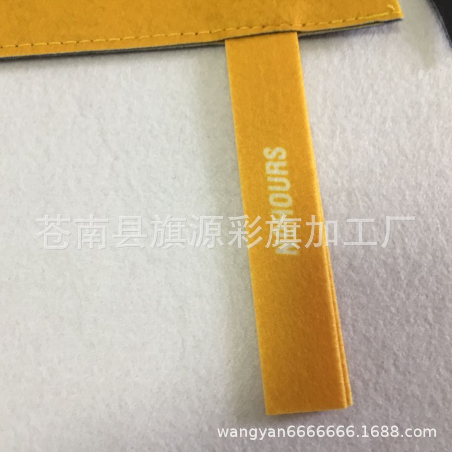 Felt Pennant Single-Sided Sublimation Printing Colorful Flags without Minimum Triangle Flag