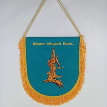 Customized 300G Felt Cloth Pennant Advertising Banner Advertising Bunting Starting from Low Order Quantity Triangle Flag